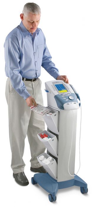 The System Cart offers additional storage (SOLD SEPARATELY)