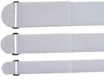 Allard USA Nylon Strap with Chafe Close-Up (Shown in White)