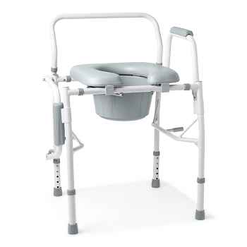 lumex drop arm commode