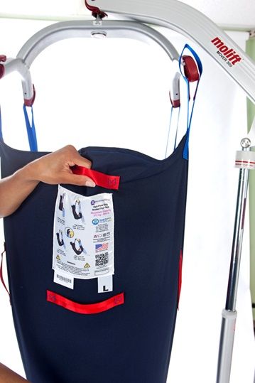 The Apex Seated Sling is a high-quality patient lift sling that is constructed from a durable, hypoallergenic, and body-contouring material designed to withstand repeated use and laundering.