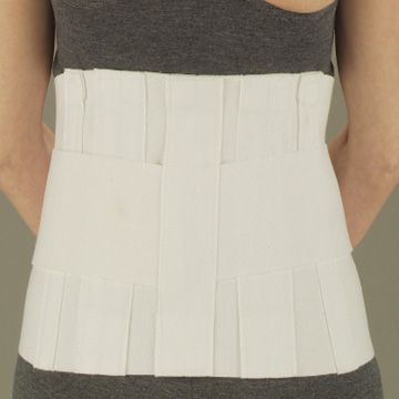The Elastic LumboSacral Support is made from durable, latex-free elastic with a hook and loop closure and six flexible posterior stays to provide maximum support and stability. Two elastic side pulls allow the Elastic LumboSacral Support to deliver optimal compression. 