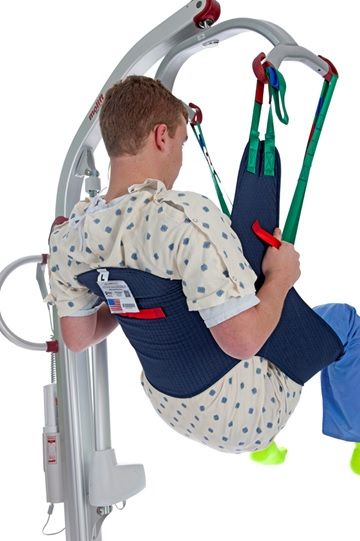 Featuring a low profile back design, shortened easily placed leg straps and full side support ensures that the patient's arms remain free and unobstructed.