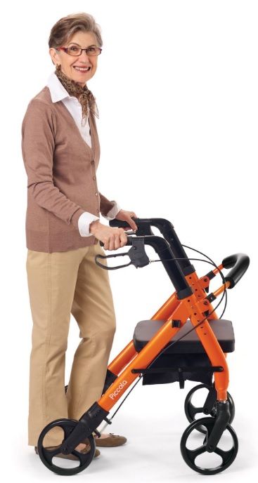 Tested and approved under the most demanding standards for rolling walkers. 