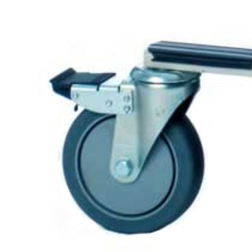Locking casters available in Locking Caster Kit, sold separately