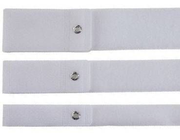Allard USA Nylon Strap with Eyelet Close-Up View (Shown in White) 
