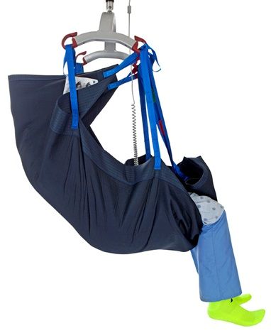 Apex Repositioning Patient Lift Sling can be used with the patient seated.