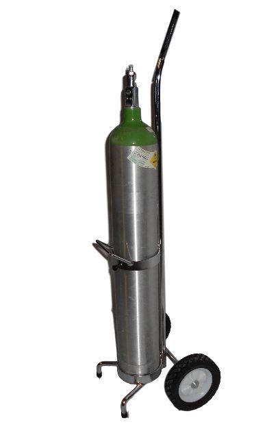 DE-1-A Oxygen Cylinder Cart