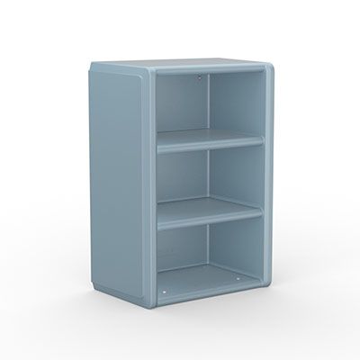 Securable Bench and Shelf made with Strong Plastic