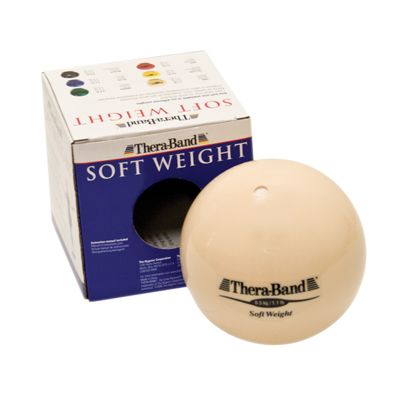 TheraBand￿ Soft Weights￿ ball - Tan - 0.5 kg, 1.1 lb