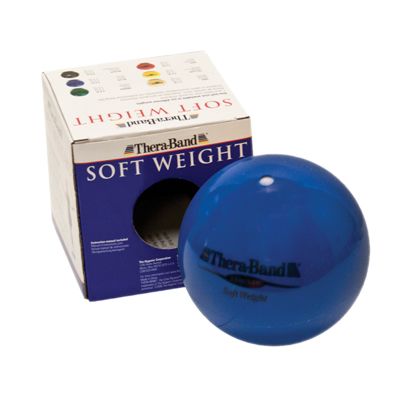 TheraBand￿ Soft Weights￿ ball - Blue - 2.5 kg, 5.5 lb