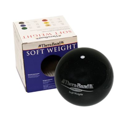 TheraBand￿ Soft Weights￿ ball - Black - 3 kg, 6.6 lb