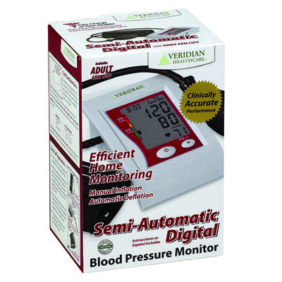 Blood pressure Cuff and Pulse - Manual inflate Box