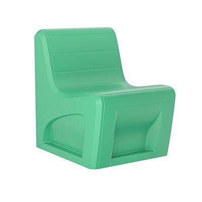 Sync Slim Chair designed for compact lounging spaces