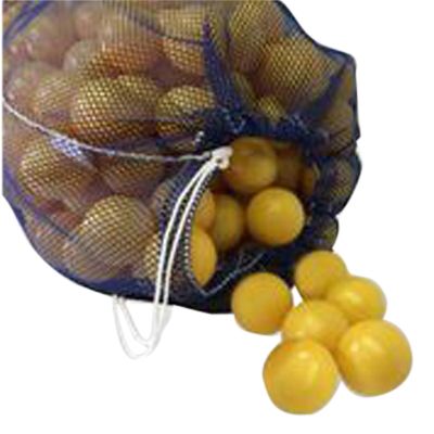 Mesh bags make it easy to transport pit balls