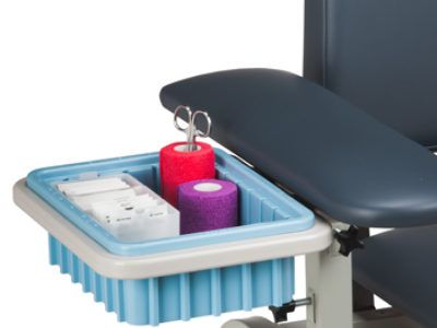 Optional Chair Mounted Bin Accessory (Only Available for Models 66000B and 66099B)