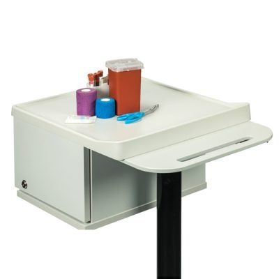 67202 Side of Two-Bin-Phlebotomy Cart