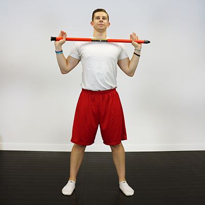 Red 3-Pound Cando WaTE Exercise Bar