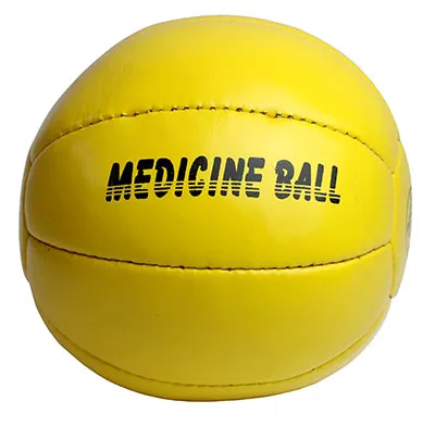 Yellow 3-Kilogram / 6.6-Pound Medicine Ball