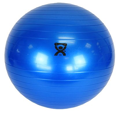 CanDo￿ Inflatable Exercise Ball - Blue