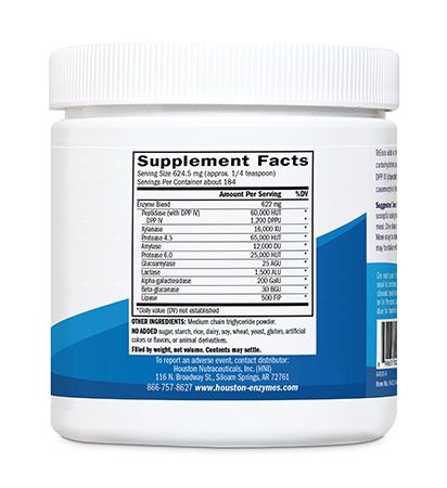 TriEnza Powder Supplement Facts