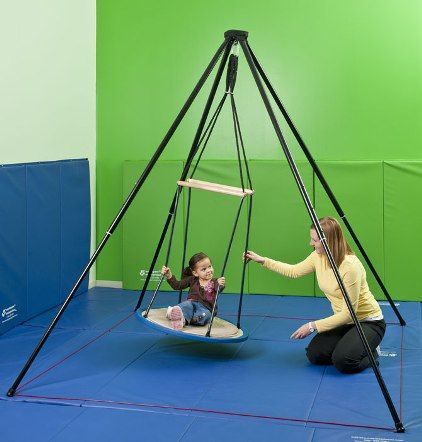 Itinerant Indoor Therapy Swing and Frame