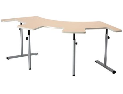 TheraShape Quarter Curve Table with Comfort Recesses