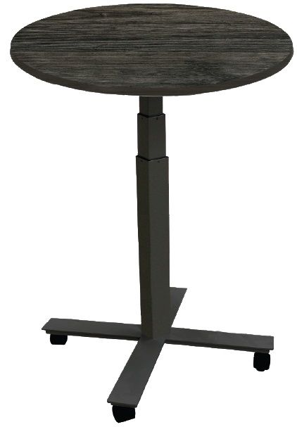 Round Model with Cocoa Bean Top and Casters