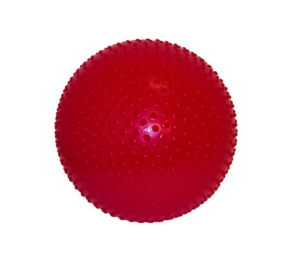 CanDo Inflatable Exercise Ball - Sensi-Ball - Red - 39