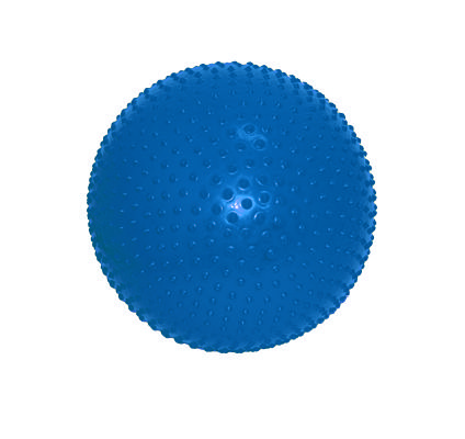 CanDo Inflatable Exercise Ball - Sensi-Ball - Blue - 34