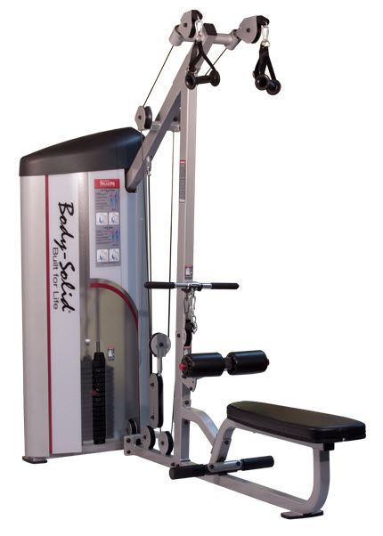 Lat Pulldown and Seated Row Machine