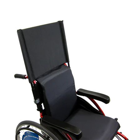 Front view of Backrest Extension