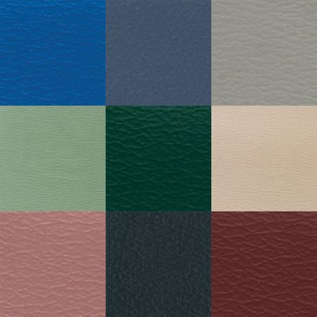 Standard vinyl upholstery colors