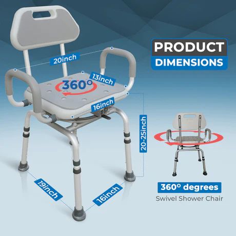  HealthSmart 360 Degree Swivel Seat Cushion, Chair