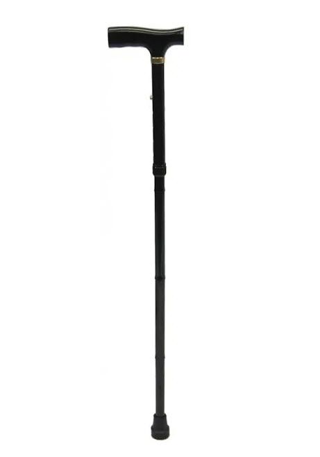 Folding Cane In Black With Luxury Handle and Easy To Fold