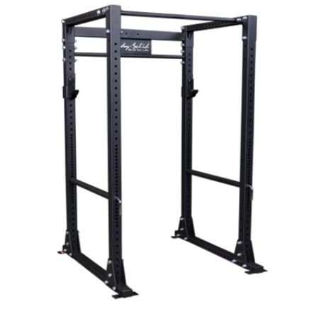 Body-Solid GPR400 Power Rack with Steel Frame for Squats, Deadlifts, and Bench Presses