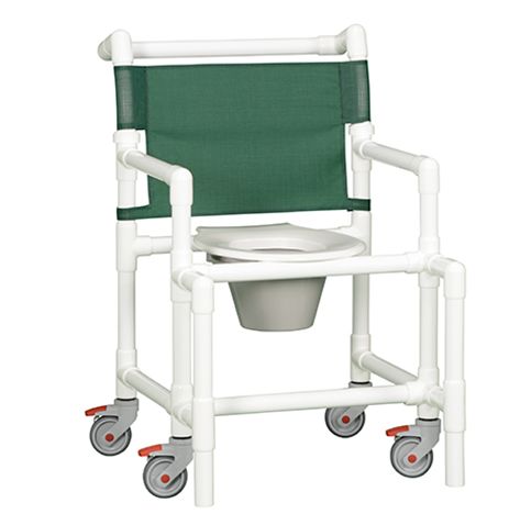 Mid-Size Shower Chair Commode