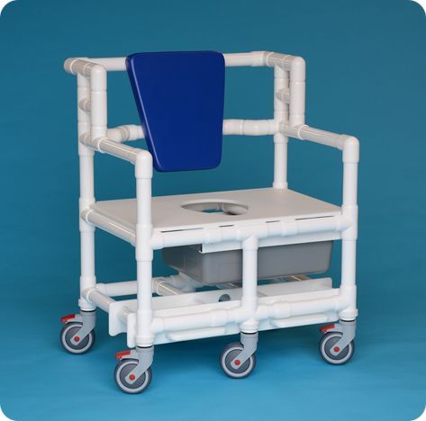 39 1/2 in. Height with Footrest, has 6 heavy-duty 5in casters, 4 locking