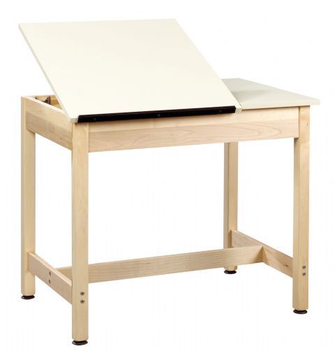 Split Top Adjustable Drawing Table