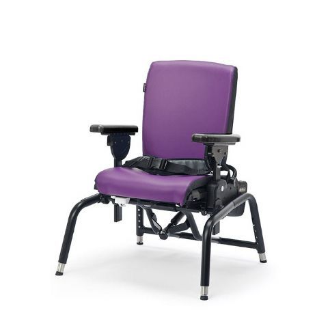 Rifton Small Activity Chair with Standard Base and Purple padding