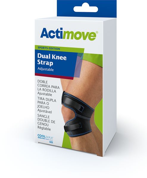 Actimove Sports Adjustable Dual Knee Strap
