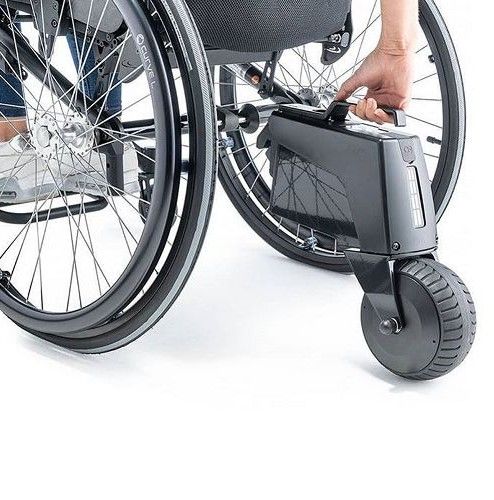 It's easy to apply to your existing manual wheelchair