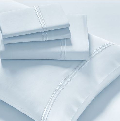 PureCare Premium Cooling Tencel Pillowcase Set (Shown in Light Blue)