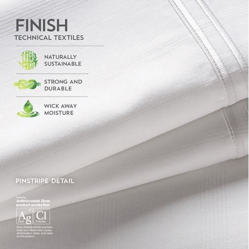 This sheet set is naturally sustainable, moisture-wicking, and extremely strong and durable