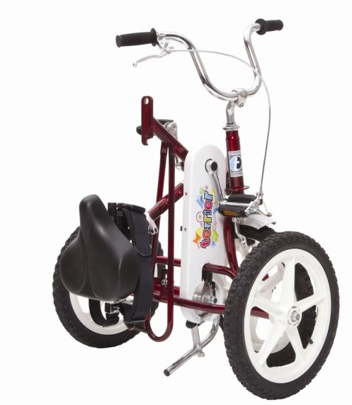 Terrier Special Needs Hitch Tricycle - Folded View