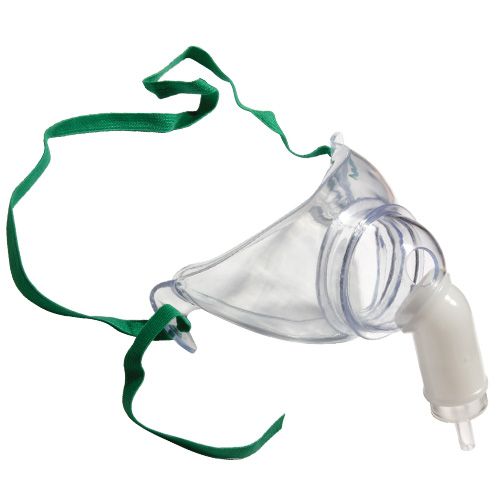 Tracheostomy Mask with O2 Connector for Adults and Pediatric Patients - 50 Units Case