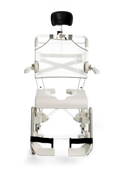 Etac Swift Mobil Tilt-2 XL Bariatric Shower Commode Chair - 352 Pound Weight Capacity