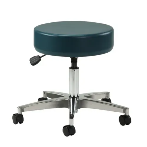 Aluminum Base 5-Leg Pneumatic Stool - Stable Adjustable Seating