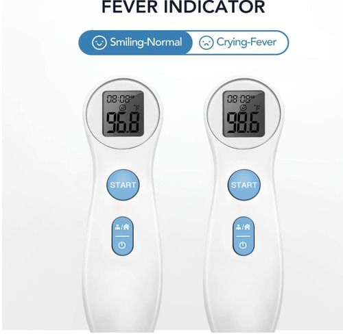 Convenient fever indicator reduces chance of incorrect reading by individual administering test
