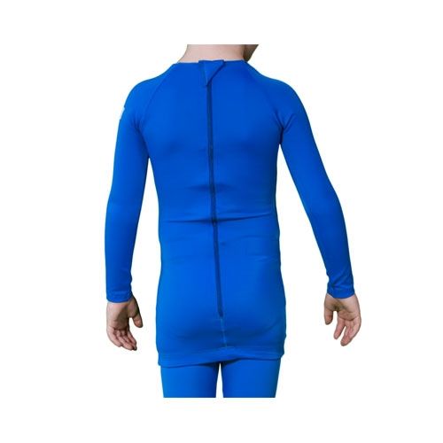 Blue SPIO Shirt Compression Garments