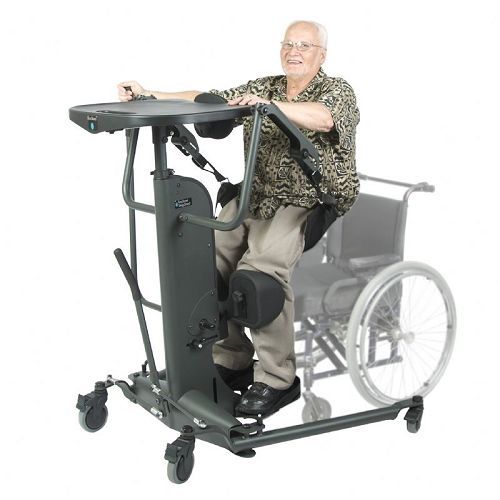 Shown with optional black molded tray, lifting strap, and swing-out legs (not included)